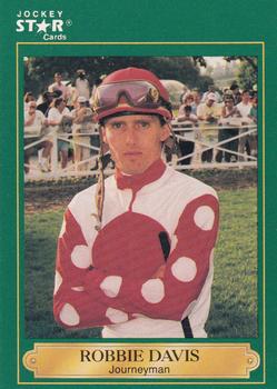 1991 Jockey Star Jockeys #68 Robbie Davis Front